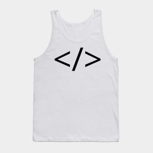 Programming code </> Tank Top